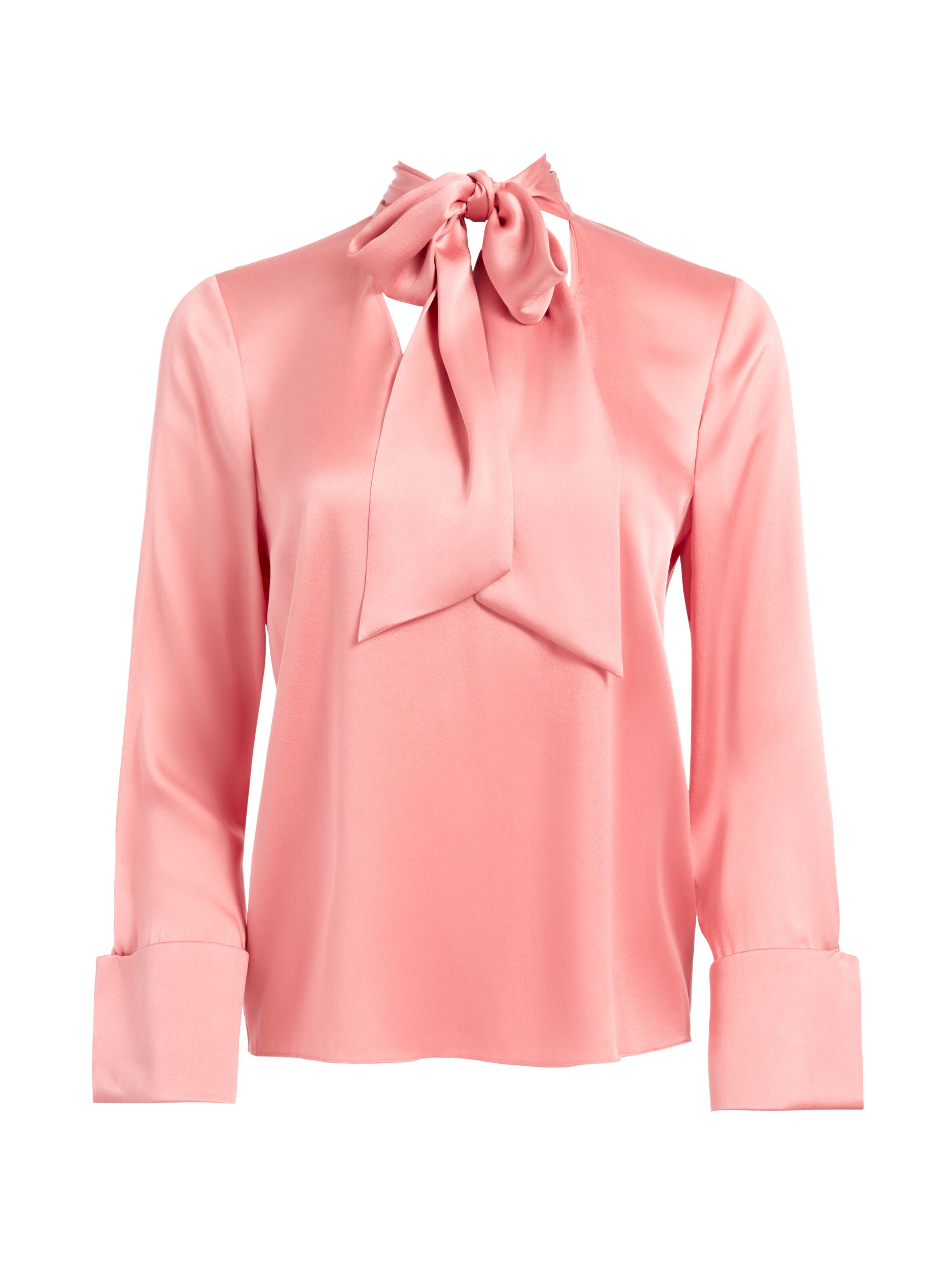ROSINA TIE NECK BLOUSE-ALICE + OLIVIA