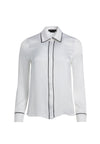 WILLA FEMINIST PLACKET TOP-ALICE + OLIVIA