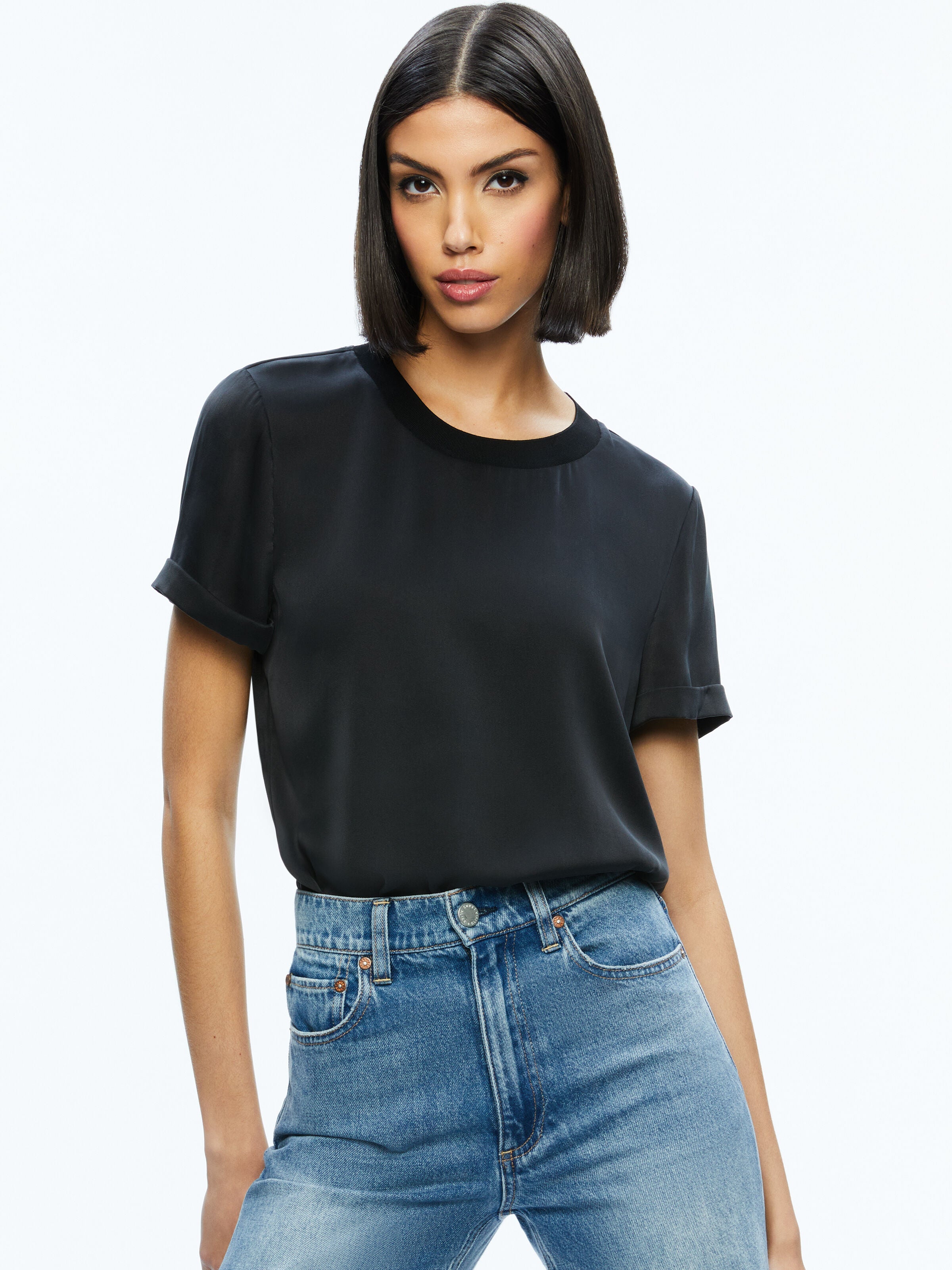 BRADEN RELAXED TEE-ALICE + OLIVIA