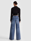 EDIE SEAMED CORSET BUTTON DOWN-ALICE + OLIVIA