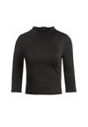 MIA MOCK NECK CROP TOP-Black-ALICE + OLIVIA