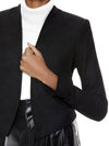 HARVEY SUEDE JACKET-Black-ALICE + OLIVIA