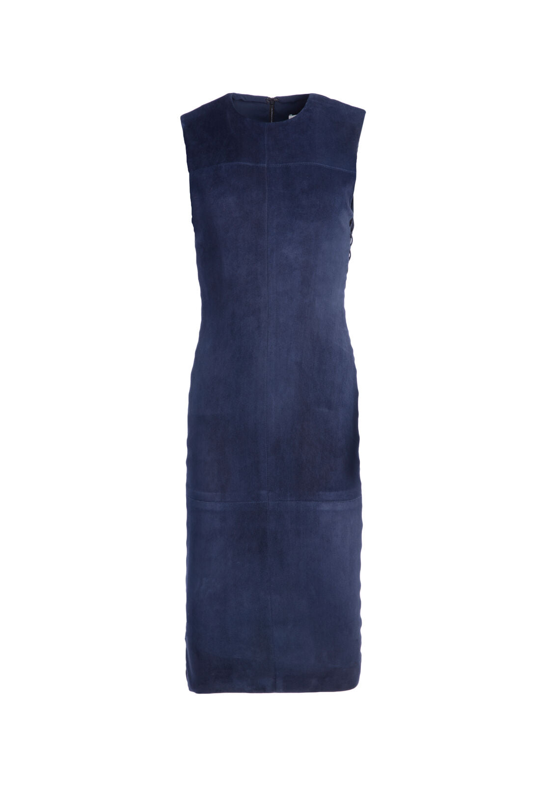 LARITA FITTED SUEDE MIDI DRESS-ALICE + OLIVIA