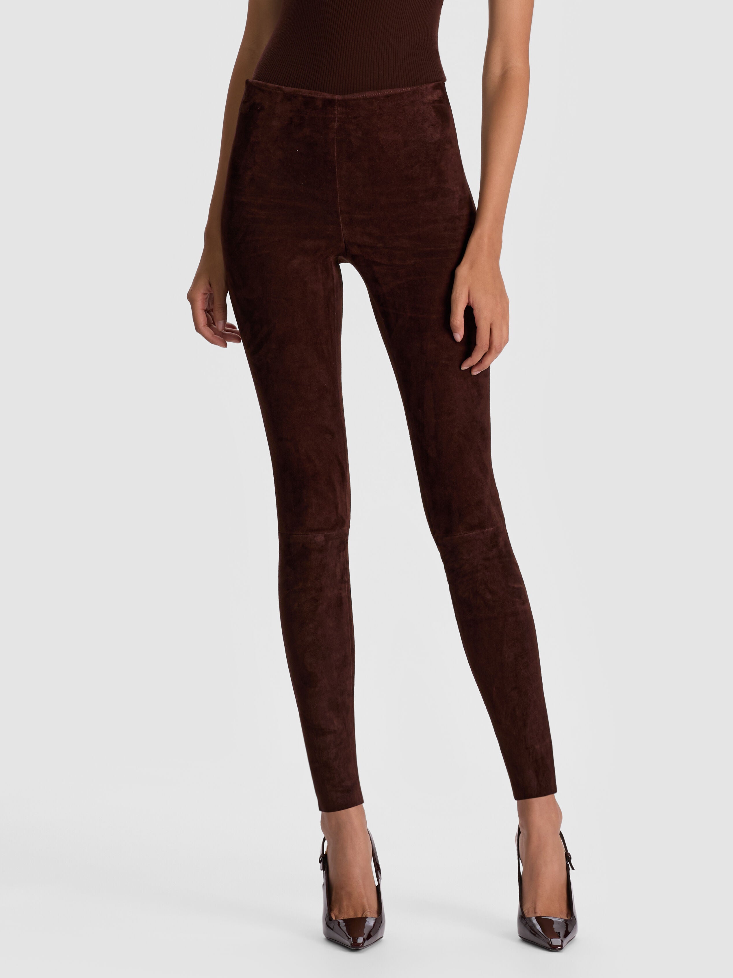 LENNOX SUEDE LEGGING-Black-ALICE + OLIVIA