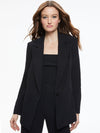 DENNY BOYFRIEND BLAZER-Black-ALICE + OLIVIA