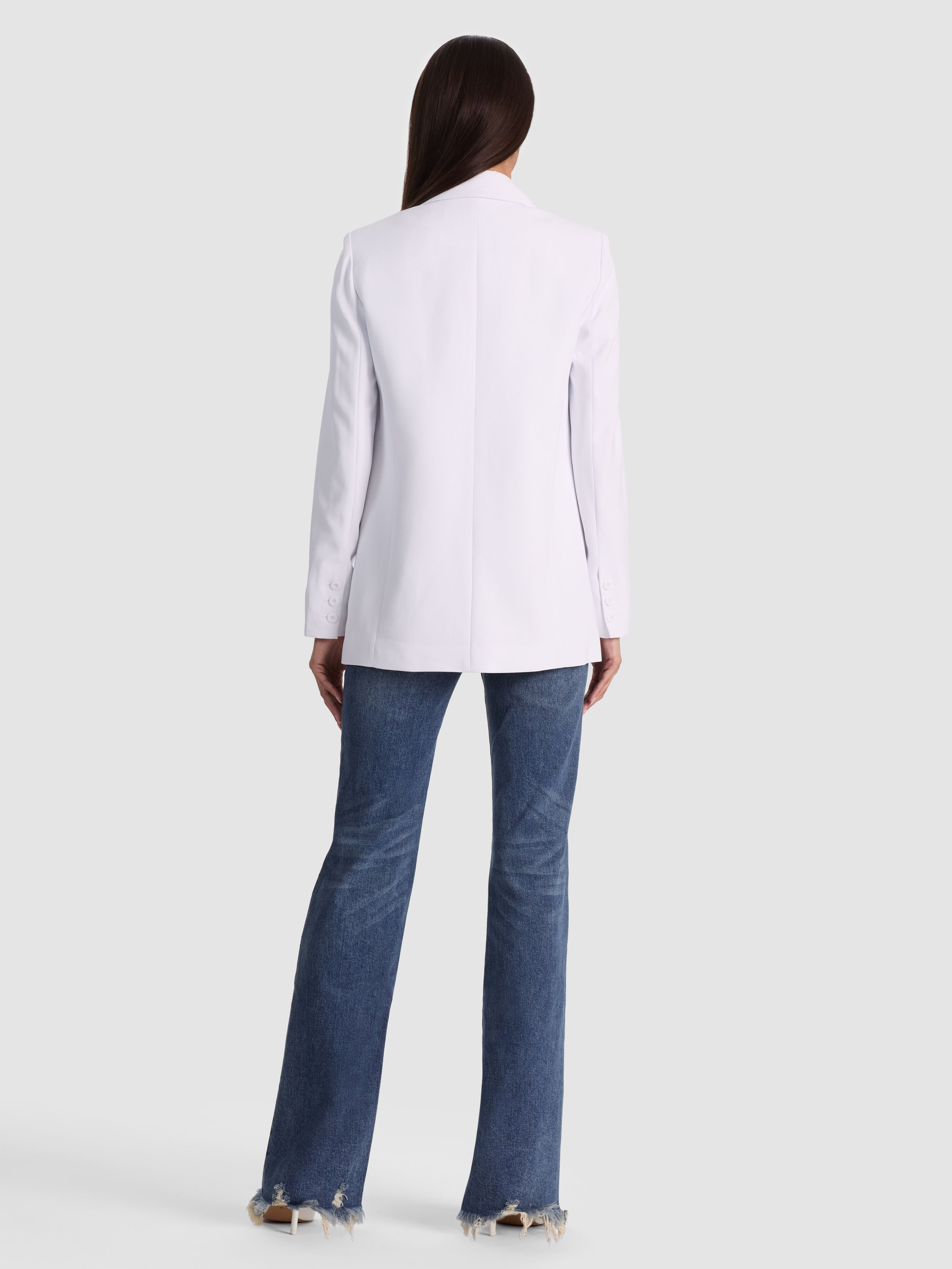 DENNY BOYFRIEND BLAZER-ALICE + OLIVIA