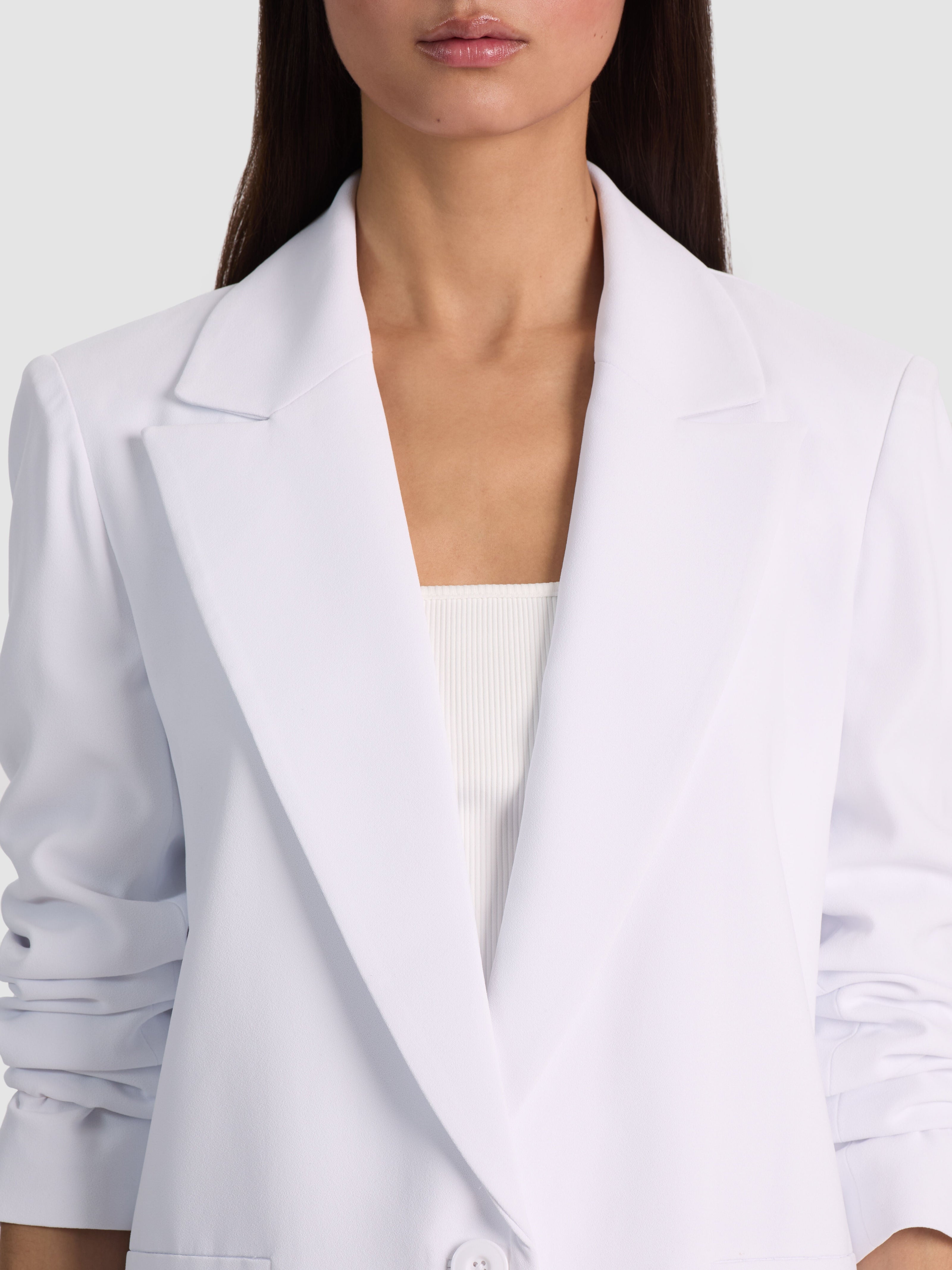 DENNY BOYFRIEND BLAZER-ALICE + OLIVIA
