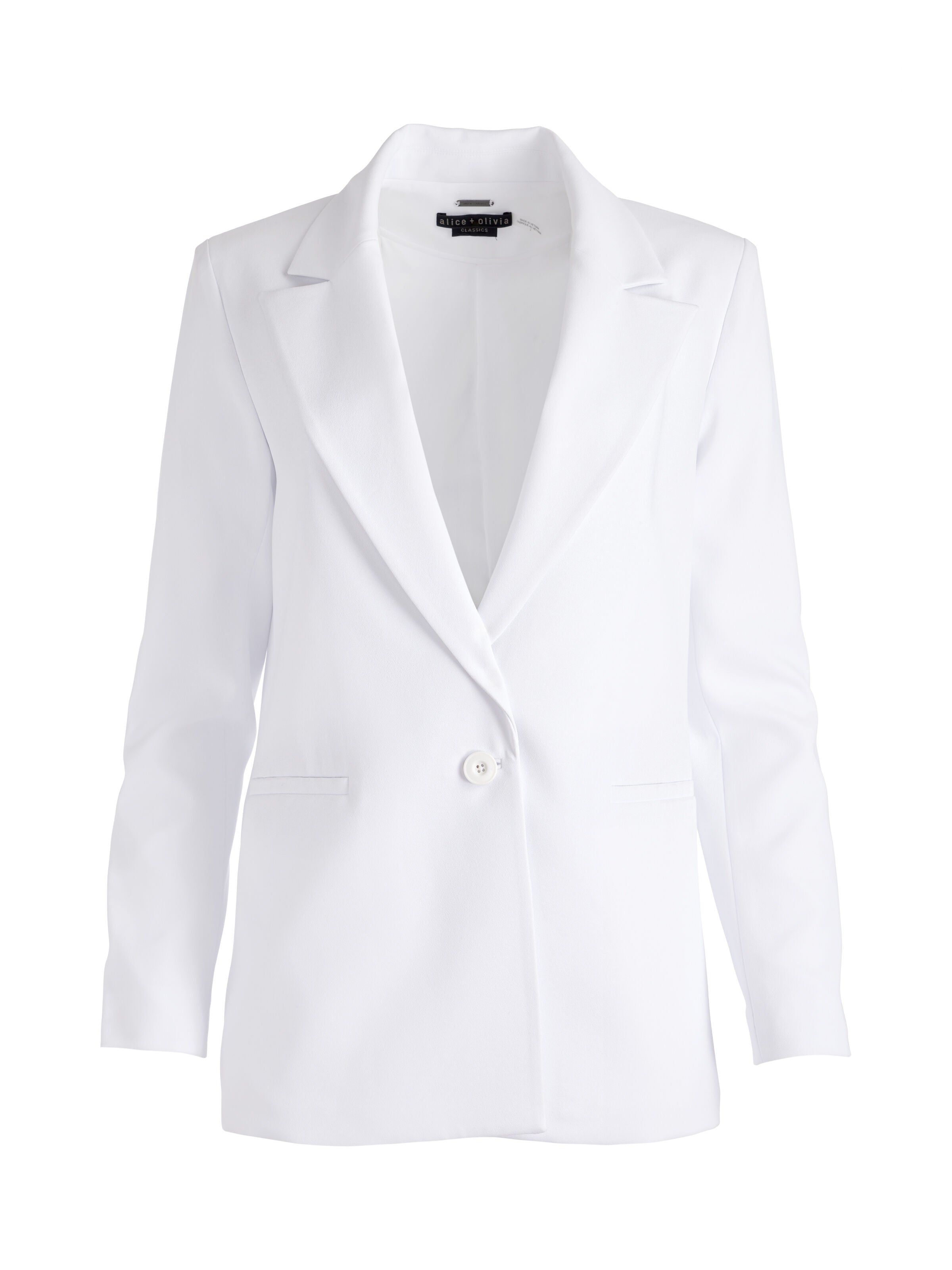 DENNY BOYFRIEND BLAZER-ALICE + OLIVIA