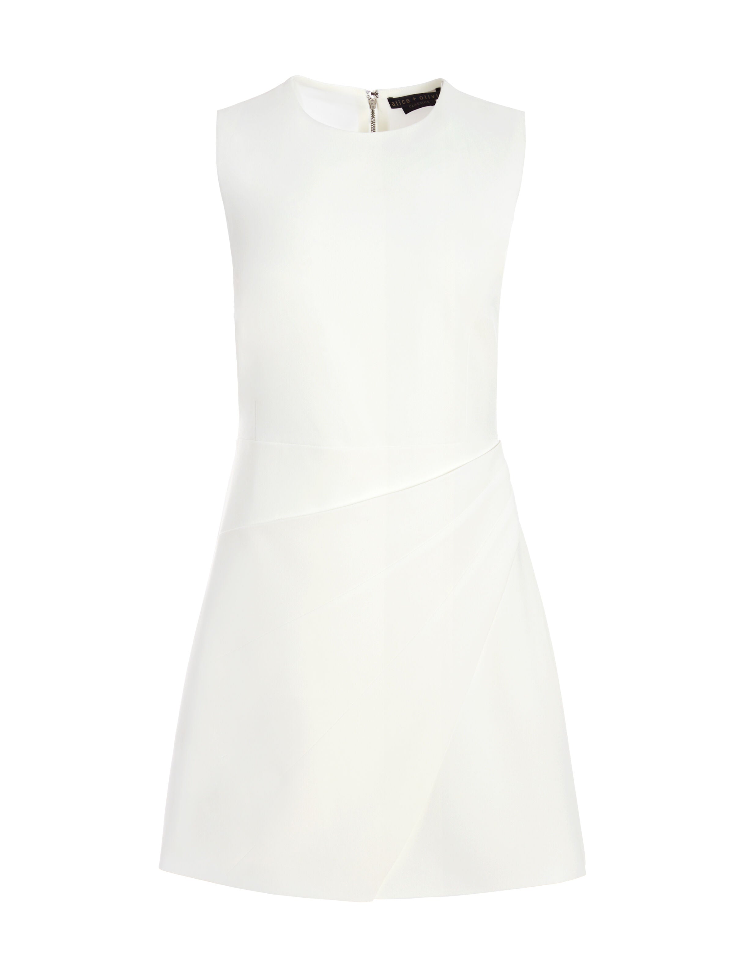 KELSEY ASYMMETRICAL MINI DRESS-ALICE + OLIVIA