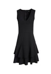 PALMIRA V NECK RUFFLE DRESS-ALICE + OLIVIA