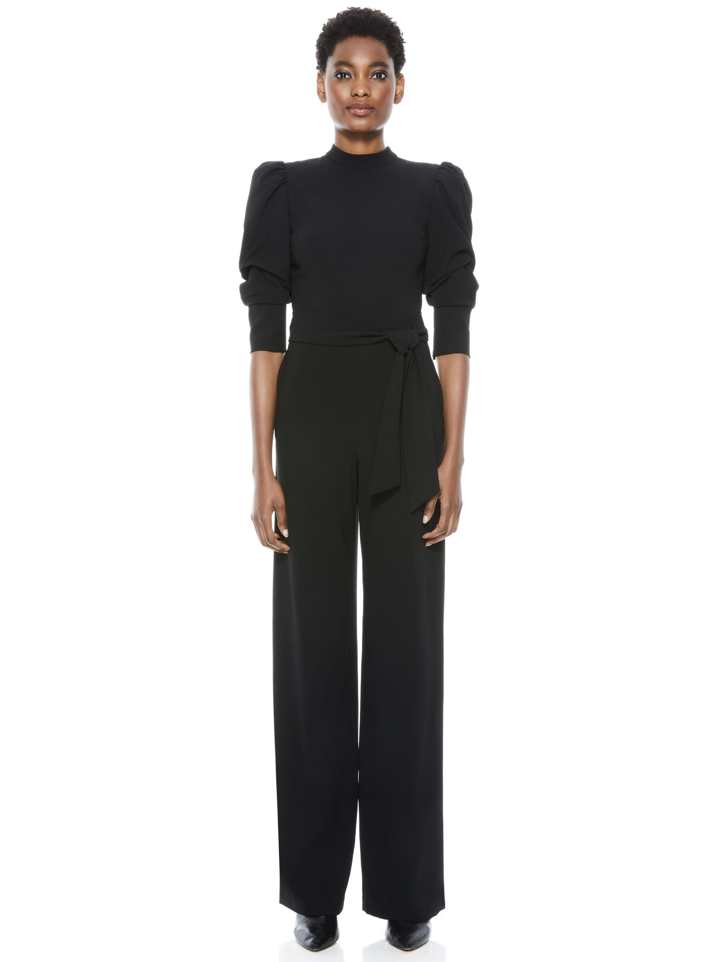 ALEXIS TIE WAIST JUMPSUIT-ALICE + OLIVIA