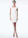 KIRO PLEATED SHOULDER DRESS-ALICE + OLIVIA