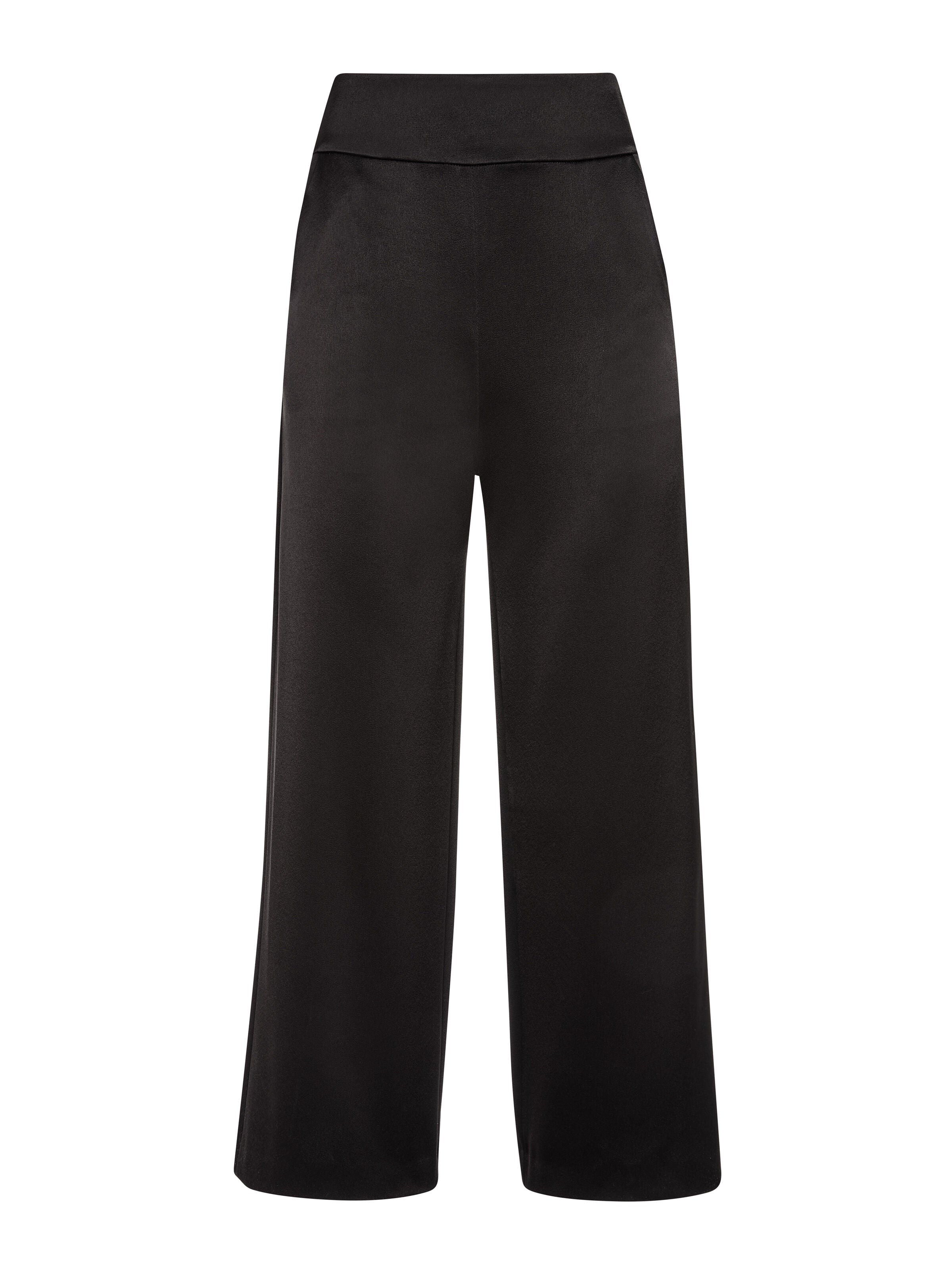 DONALD HIGH WAIST GAUCHO-Black-ALICE + OLIVIA