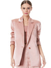 SHAN RUCHED SLEEVE BLAZER-ALICE + OLIVIA