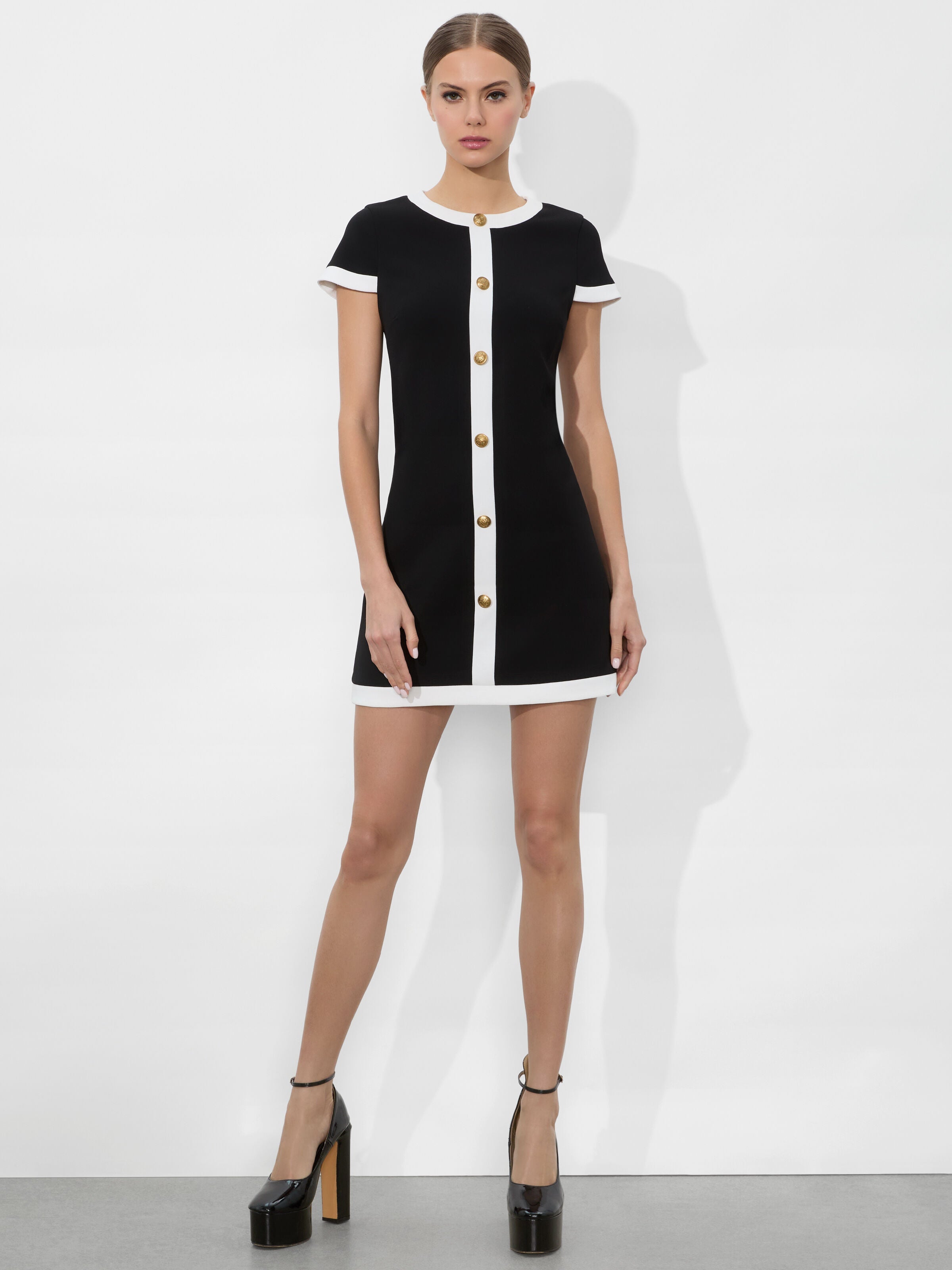 COLEY MINI DRESS-ALICE + OLIVIA