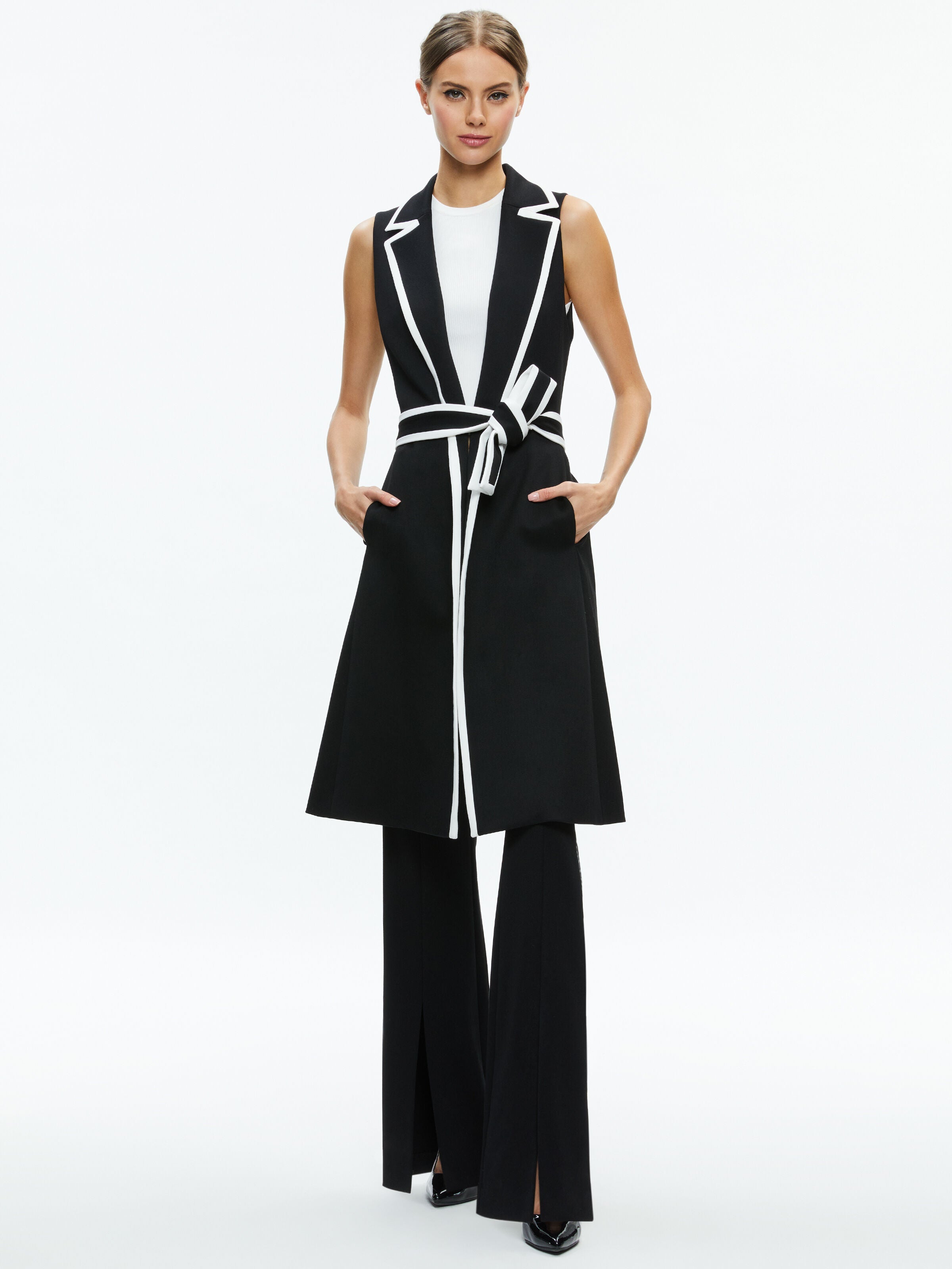 AUBREY LONG TRENCH VEST