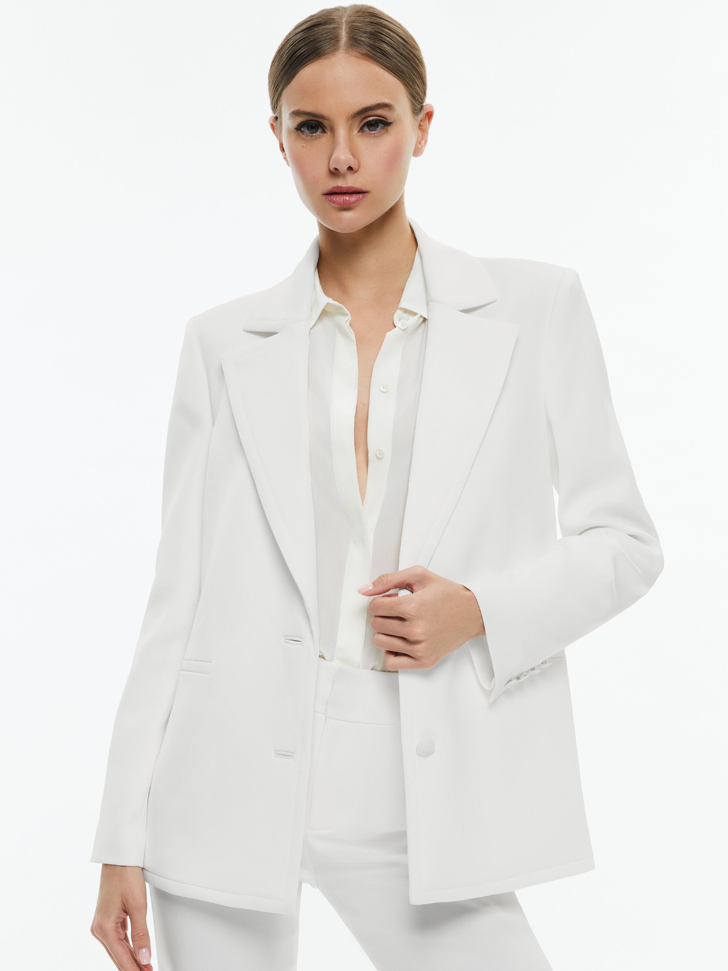 DEB OVERSIZED BOYFRIEND BLAZER-ALICE + OLIVIA