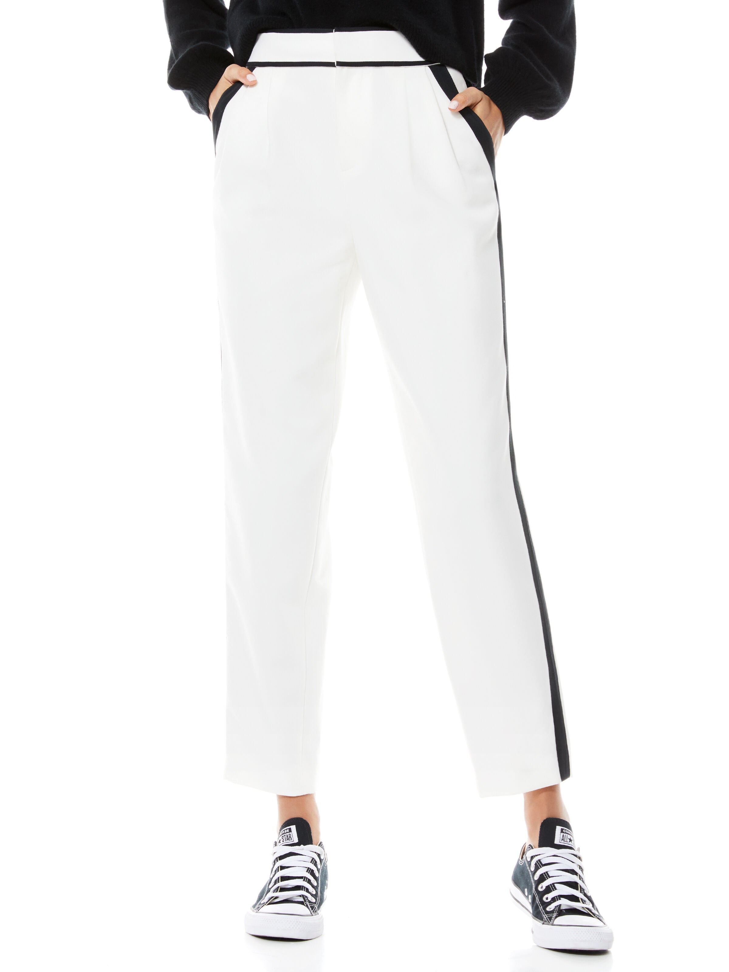 ESTA PLEAT FRONT PANT-ALICE + OLIVIA