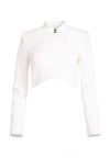 ESMIRA MOCK NECK CROPPED JACKET-ALICE + OLIVIA