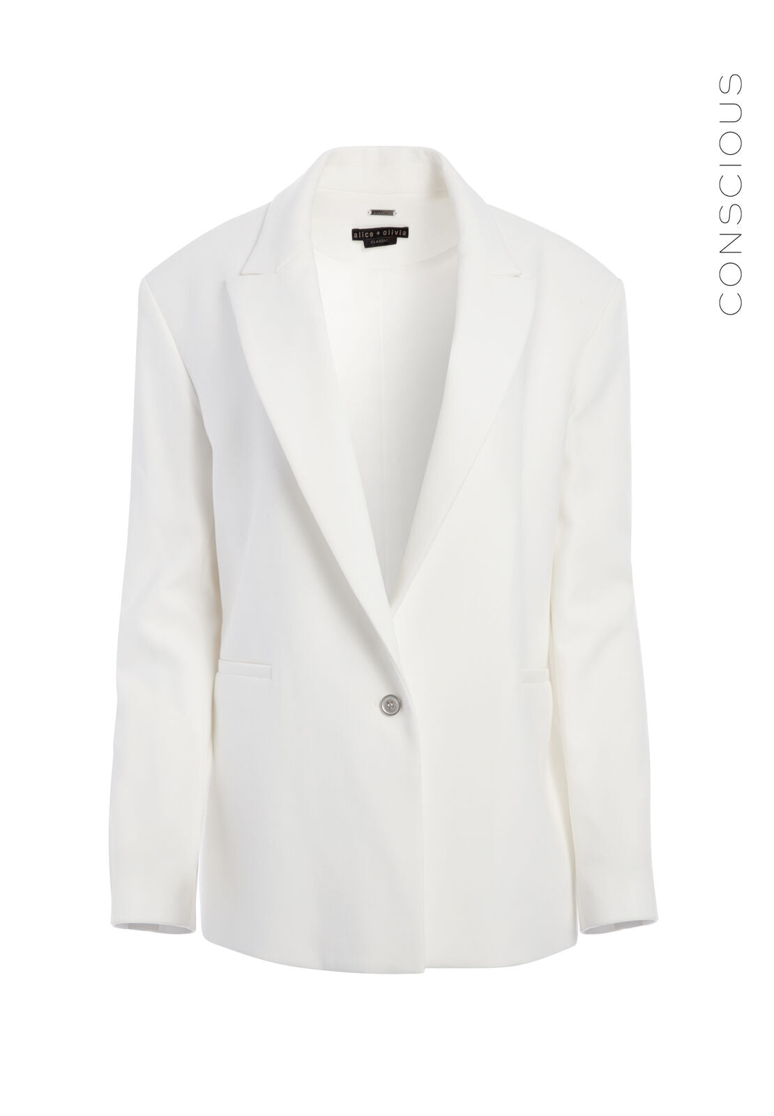 DENNY BOYFRIEND BLAZER-ALICE + OLIVIA