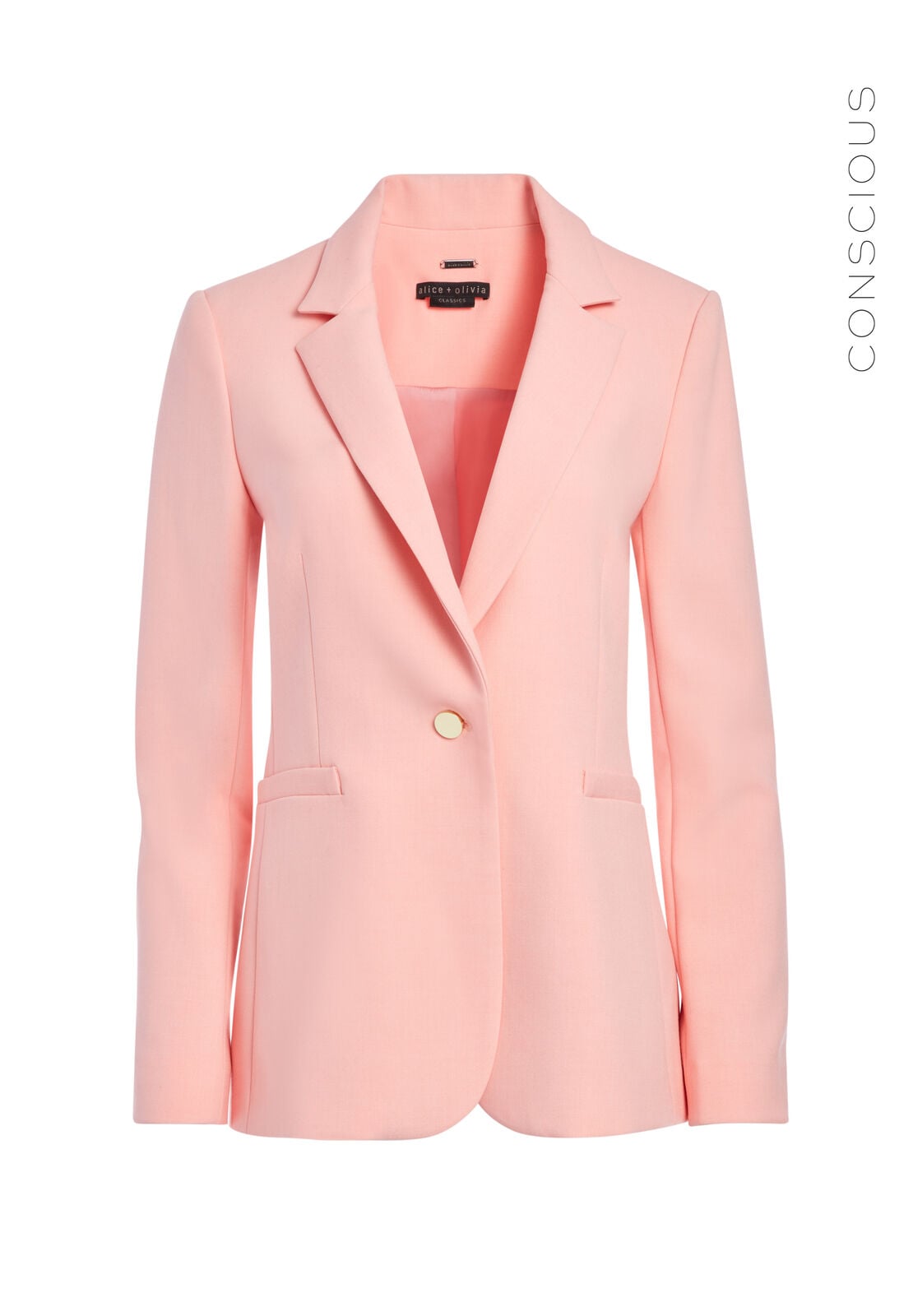 BRISTOL NOTCH COLLAR FITTED BLAZER-ALICE + OLIVIA