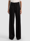 BENSON WOOL PLEATED PANT-Black-ALICE + OLIVIA