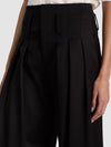 BENSON WOOL PLEATED PANT-Black-ALICE + OLIVIA