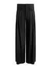 BENSON WOOL PLEATED PANT-Black-ALICE + OLIVIA