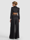 BENSON WOOL PLEATED PANT-ALICE + OLIVIA