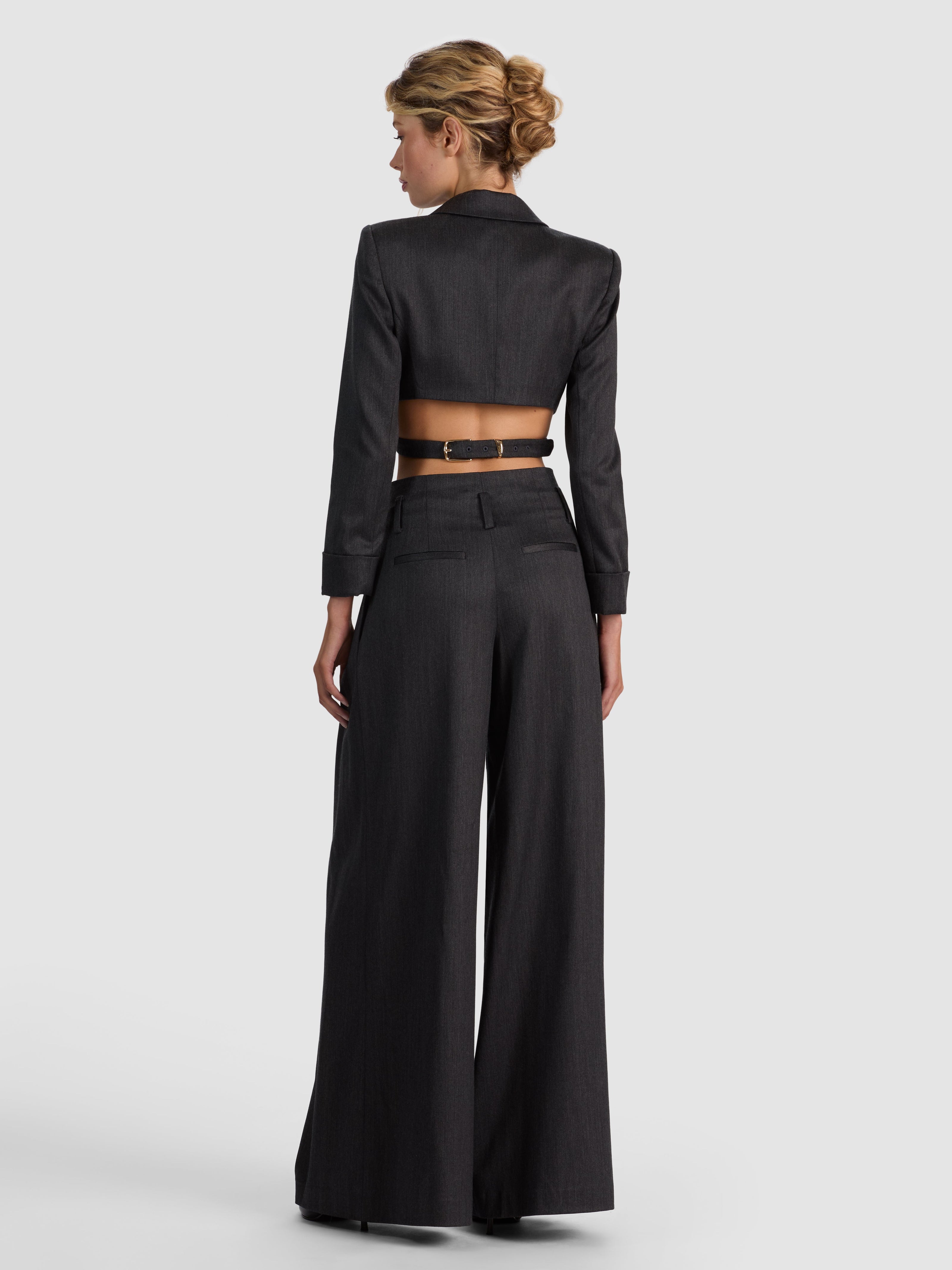 BENSON WOOL PLEATED PANT-ALICE + OLIVIA