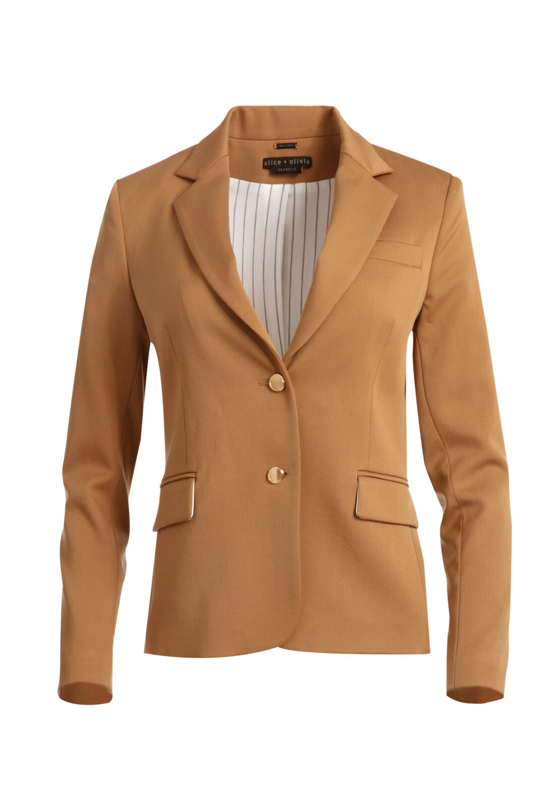 GREYSON DOUBLE BUTTON BLAZER-ALICE + OLIVIA