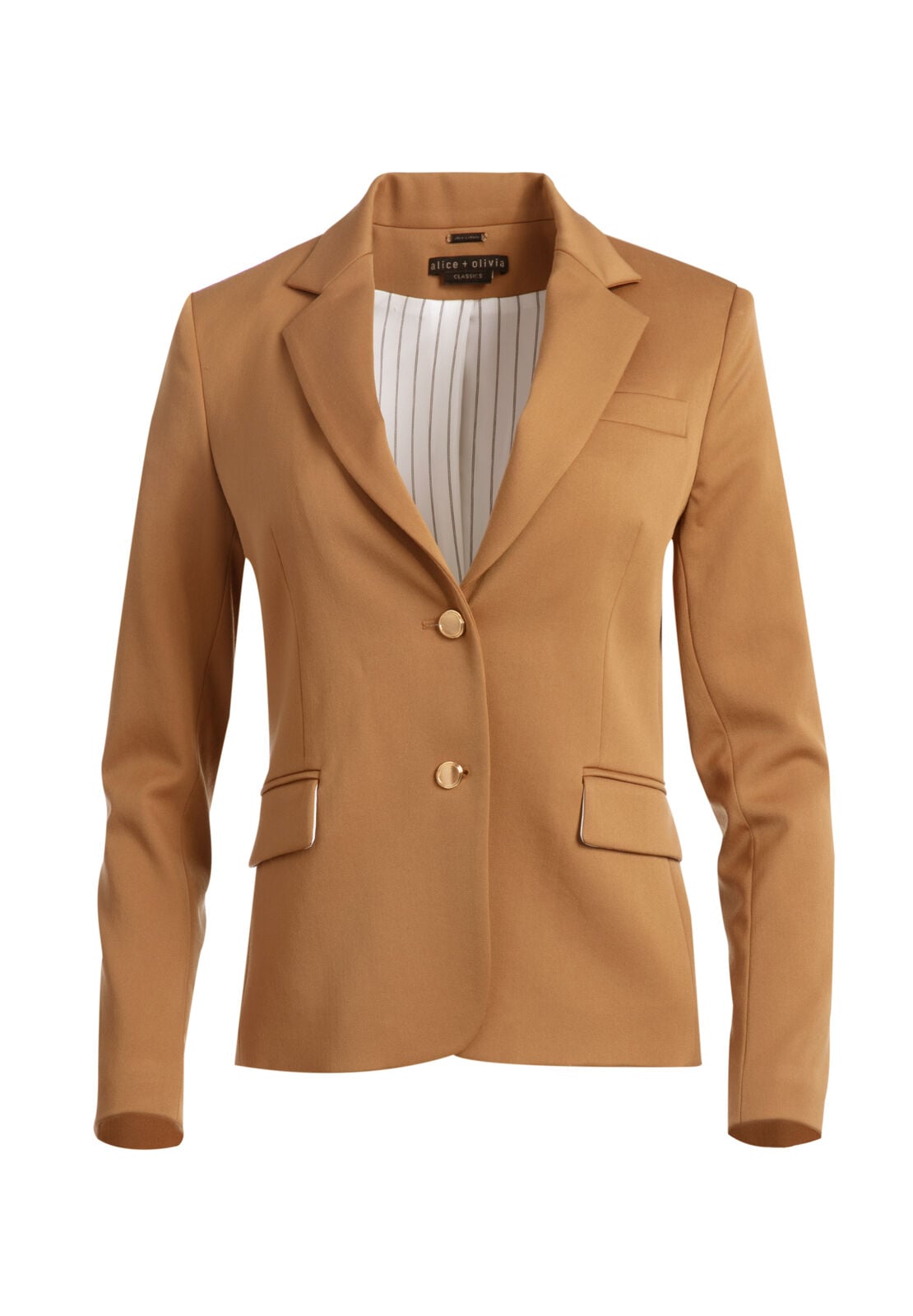 GREYSON DOUBLE BUTTON BLAZER-ALICE + OLIVIA