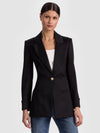 BURNS FITTED BLAZER-ALICE + OLIVIA