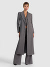 IRVIN SLIM MAXI BLAZER-LIGHT STORM GREY-ALICE + OLIVIA
