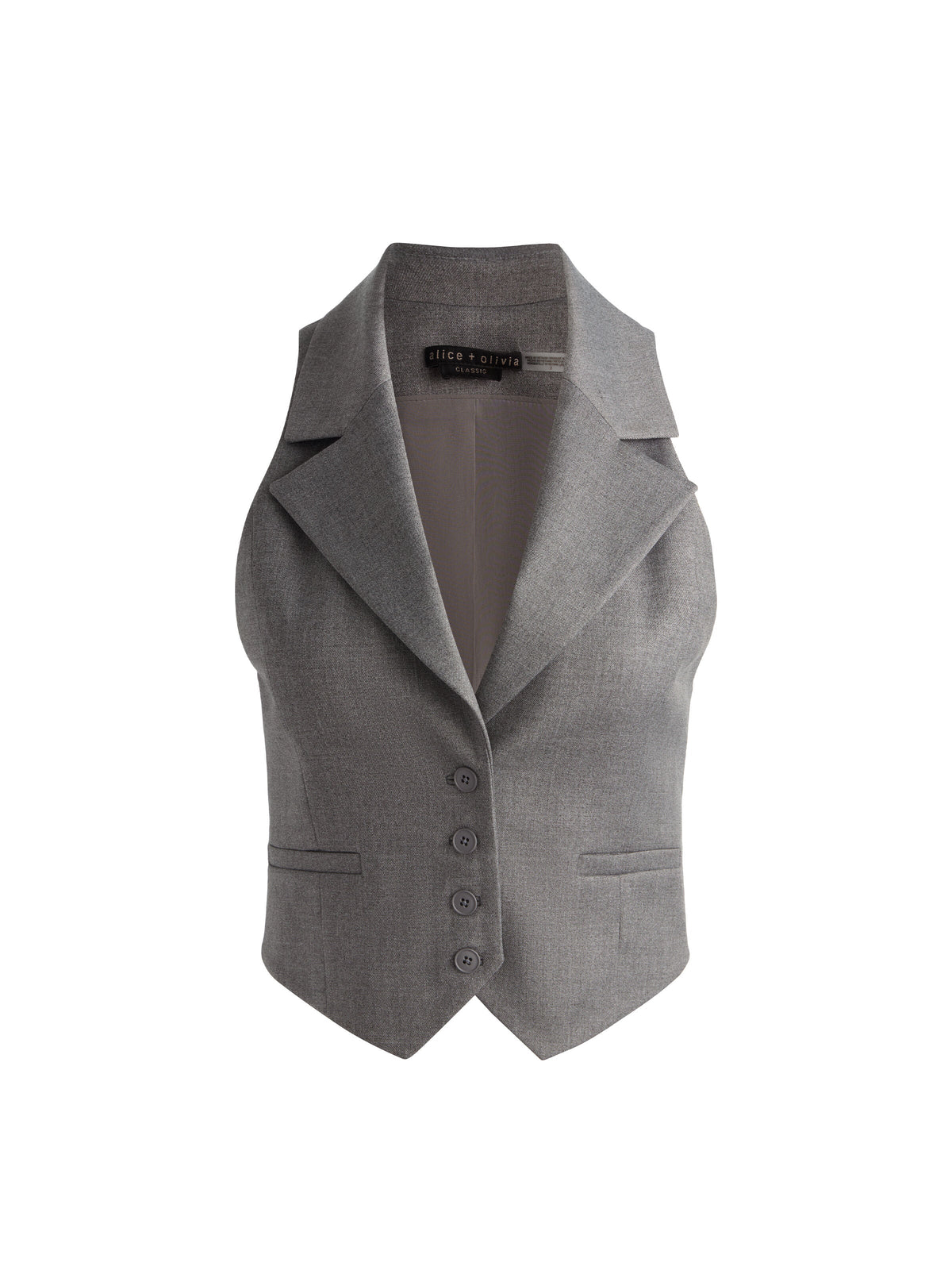 ERICA VEST - LIGHT STORM GREY