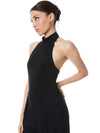TAISHA TURTLENECK OPEN BACK BODYSUIT-ALICE + OLIVIA