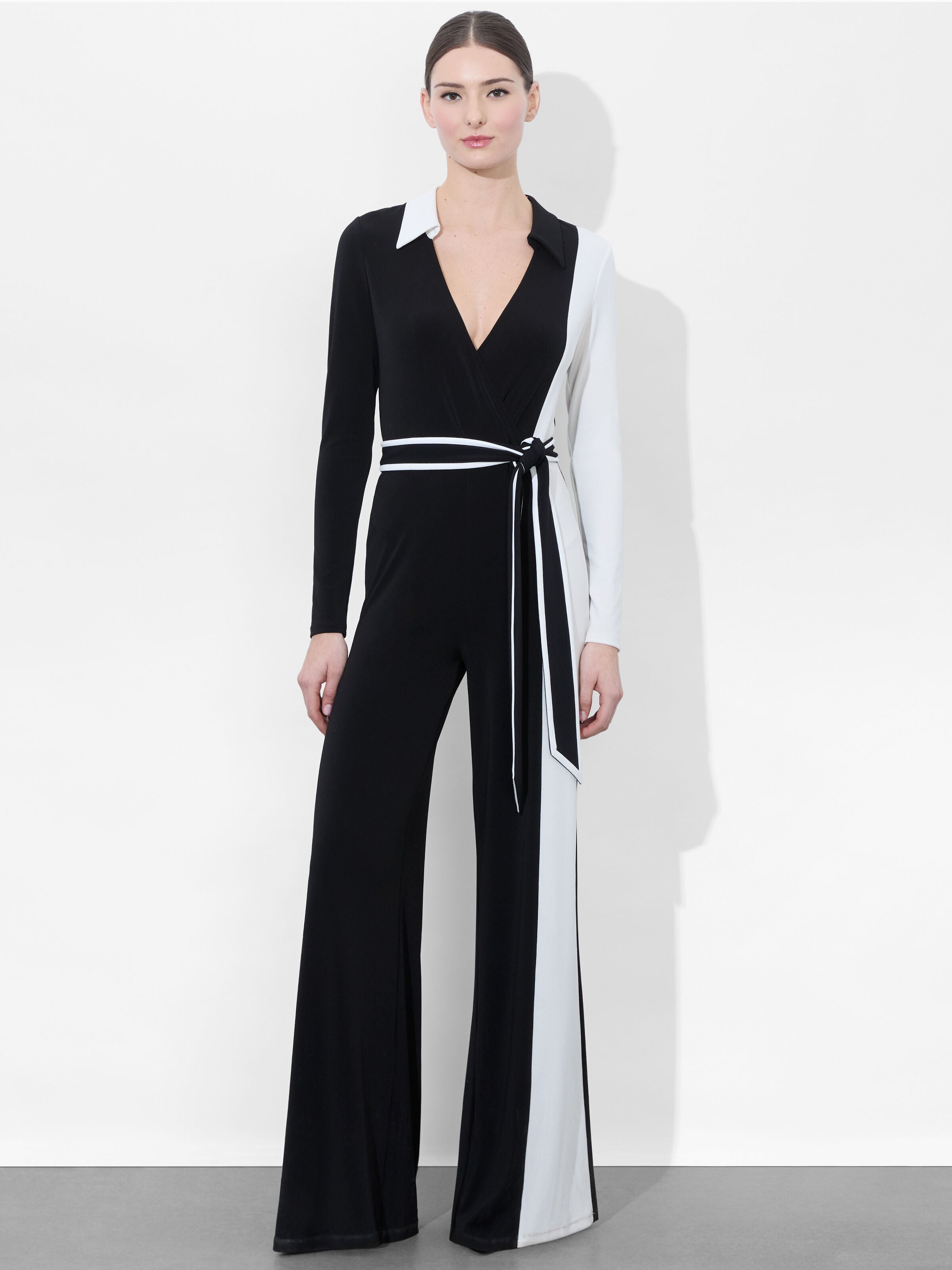 MELINDA COLORBLOCK JUMPSUIT-ALICE + OLIVIA