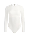 BANDEAU LONG SLEEVE BODYSUIT-OFF WHITE-ALICE + OLIVIA