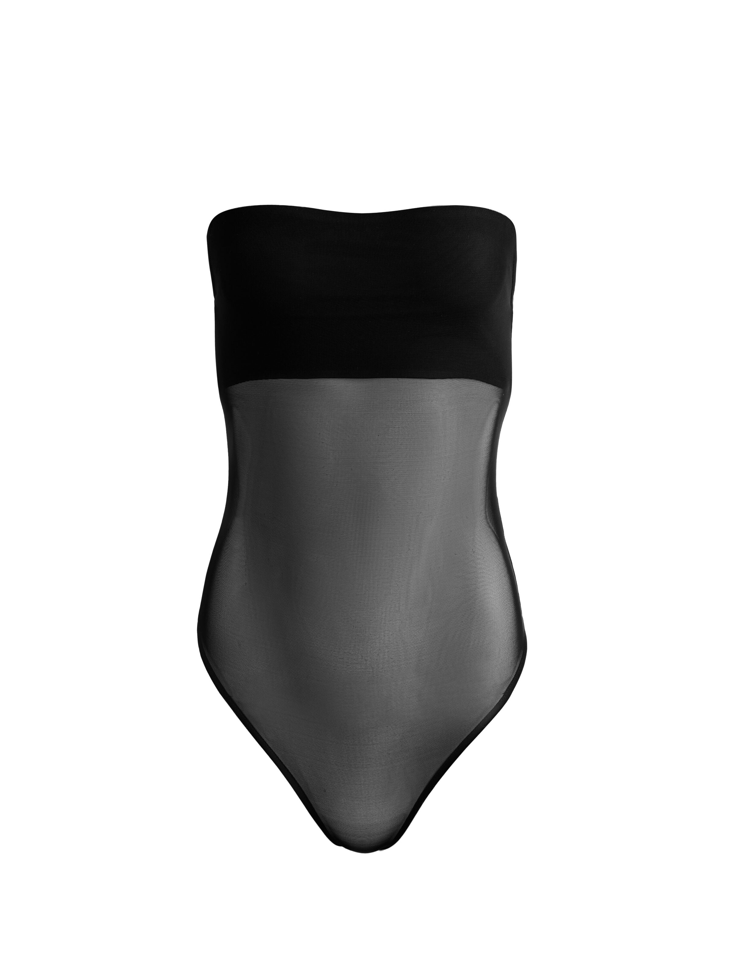 BANDEAU STRAPLESS BODYSUIT-ALICE + OLIVIA