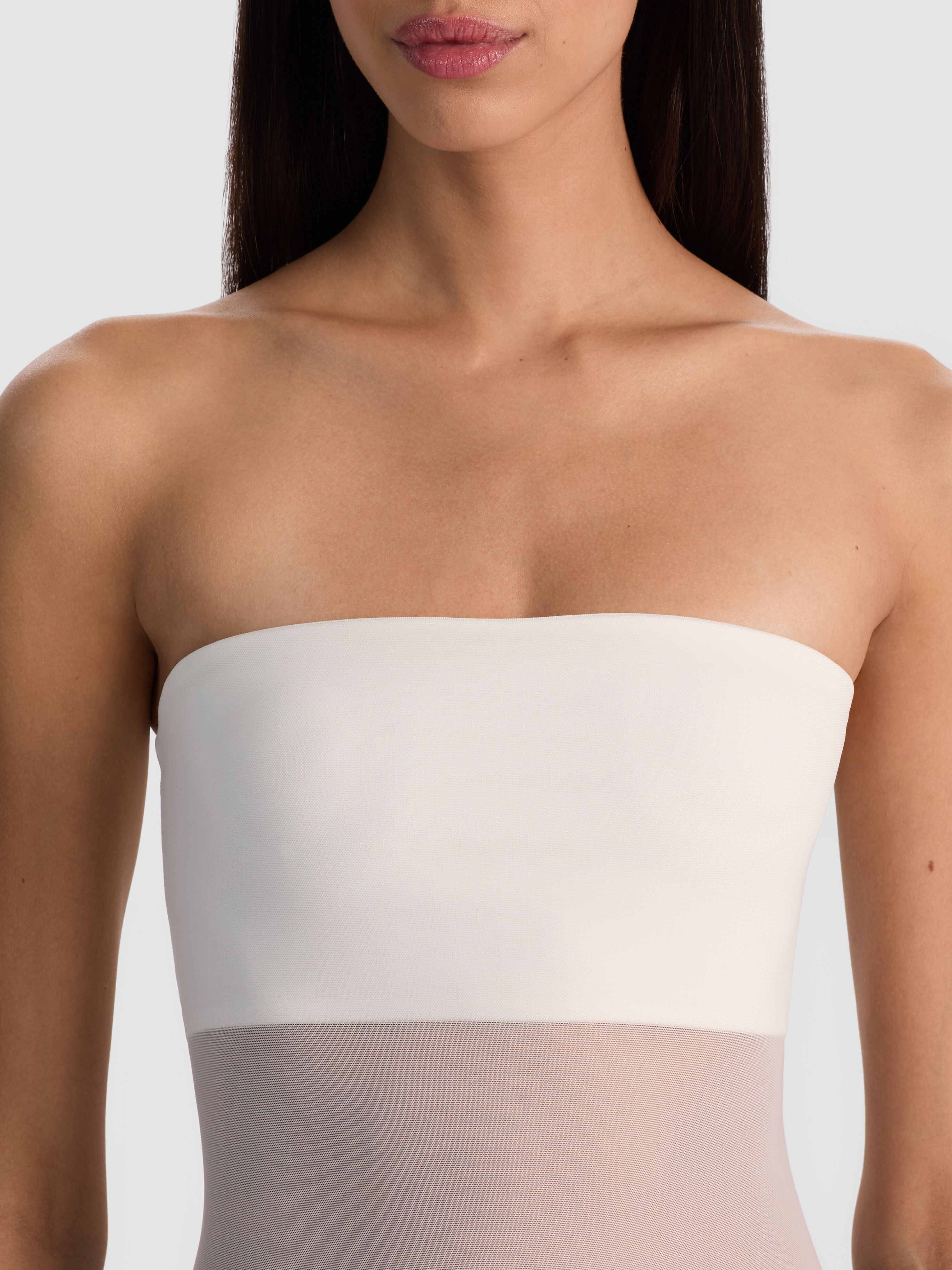 BANDEAU STRAPLESS BODYSUIT-ALICE + OLIVIA