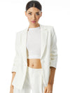 NIGEL SCRUNCHED CUFF BLAZER-ALICE + OLIVIA