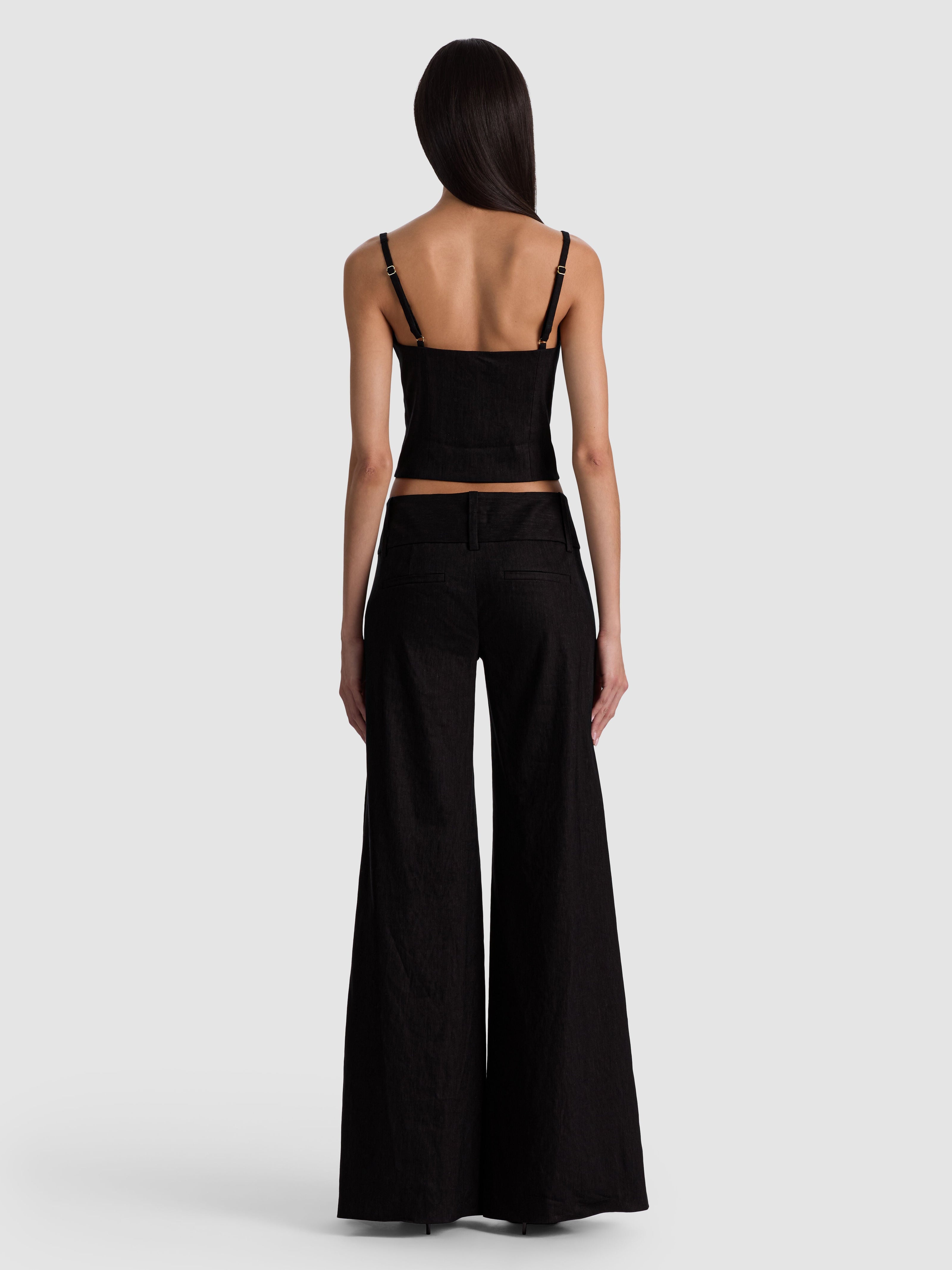OLIVIA WIDE LEG PANT-ALICE + OLIVIA