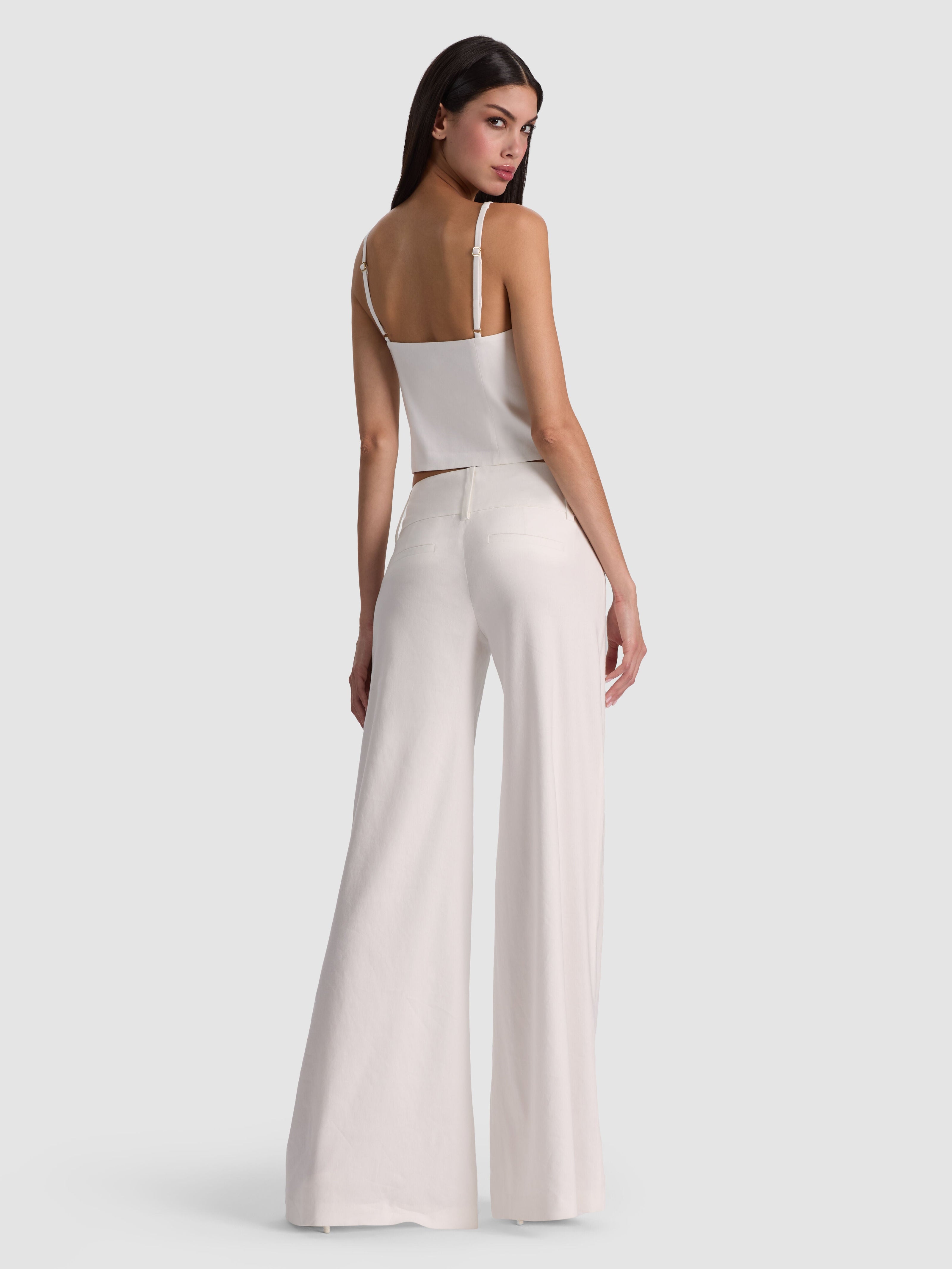 OLIVIA WIDE LEG PANT-ALICE + OLIVIA