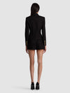 SABLE DOUBLE BREASTED CROPPED BLAZER-ALICE + OLIVIA
