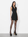 MERITT LINEN TUXEDO DRESS-ALICE + OLIVIA