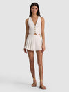 DONNA LINEN VEST-ALICE + OLIVIA