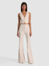 DONNA LINEN VEST-ALICE + OLIVIA