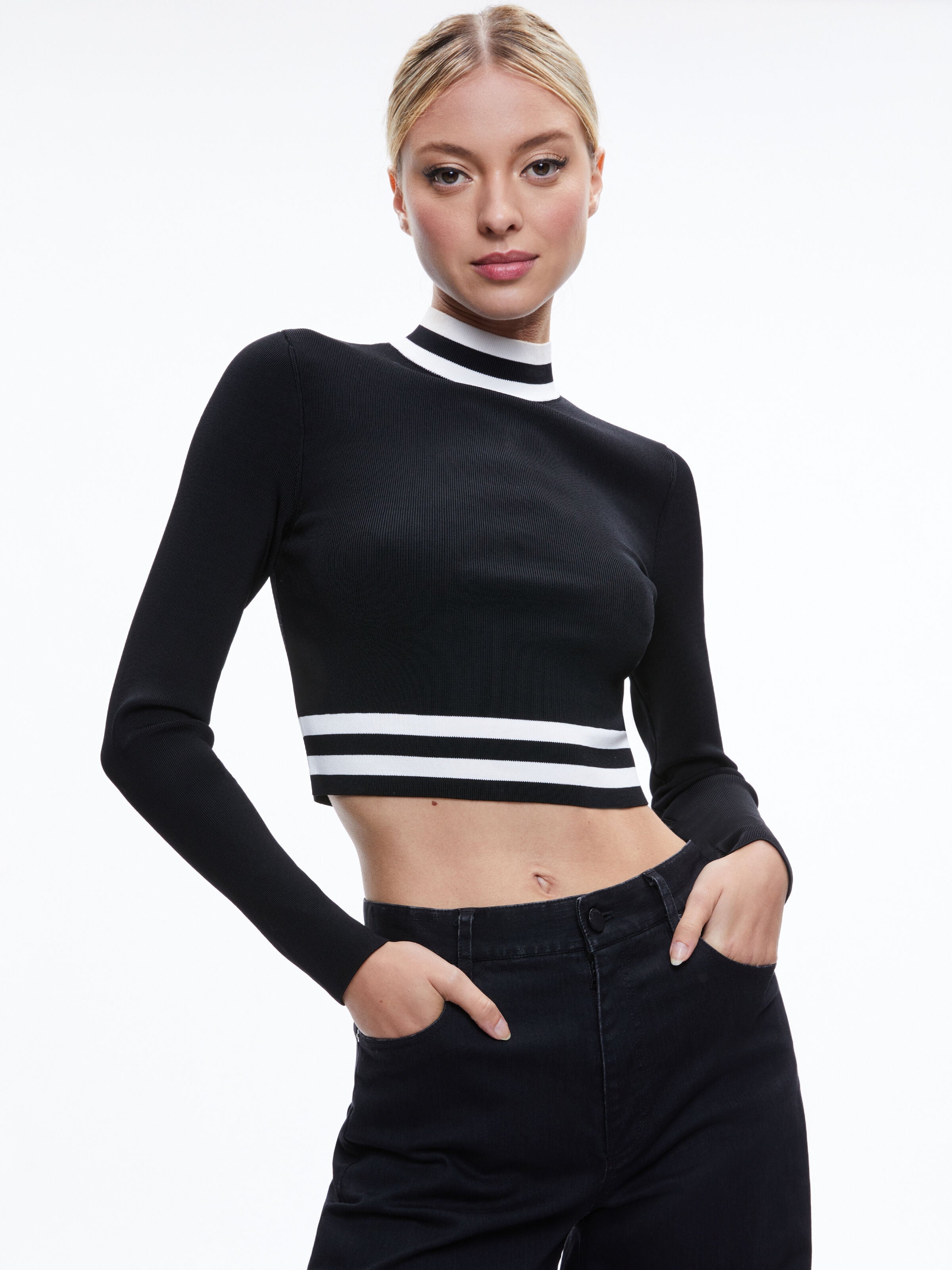 KARIN CROPPED PULLOVER