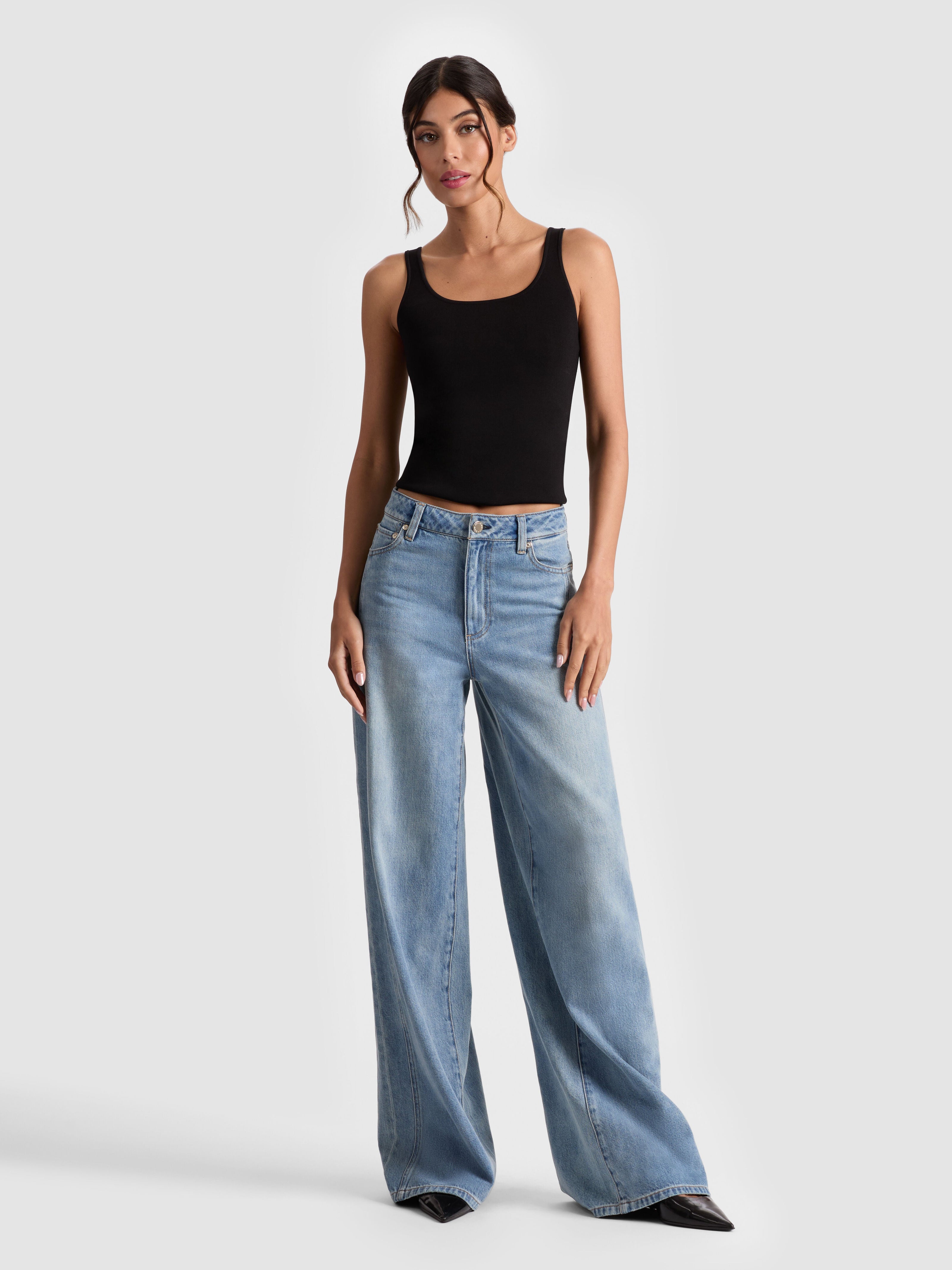 DARYN SCULPTING TANK-ALICE + OLIVIA