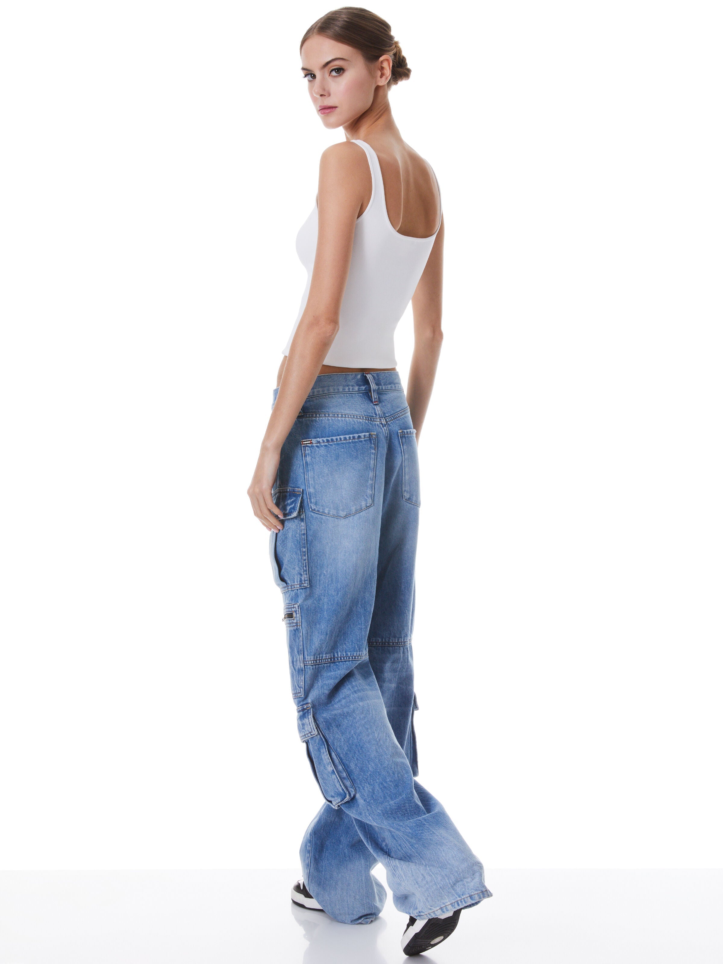 DARYN SCULPTING TANK-ALICE + OLIVIA